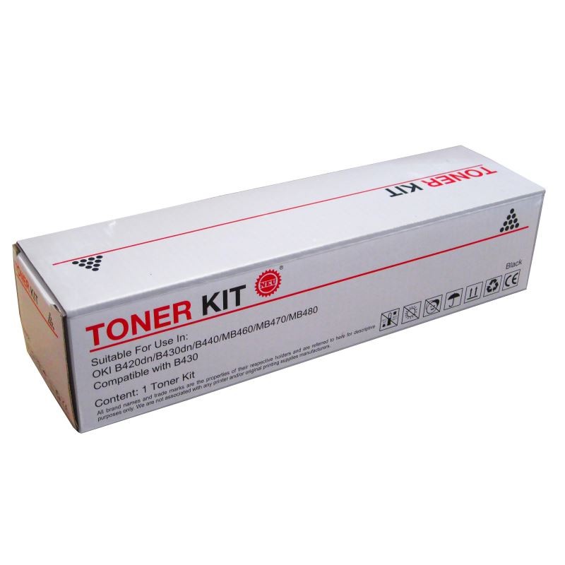 Cartus toner RETECH compatibil cu Oki B420