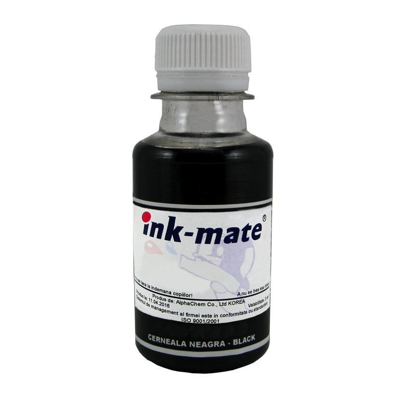 100 ml Cerneala compatibila Ink-mate Pigment black HIM 960