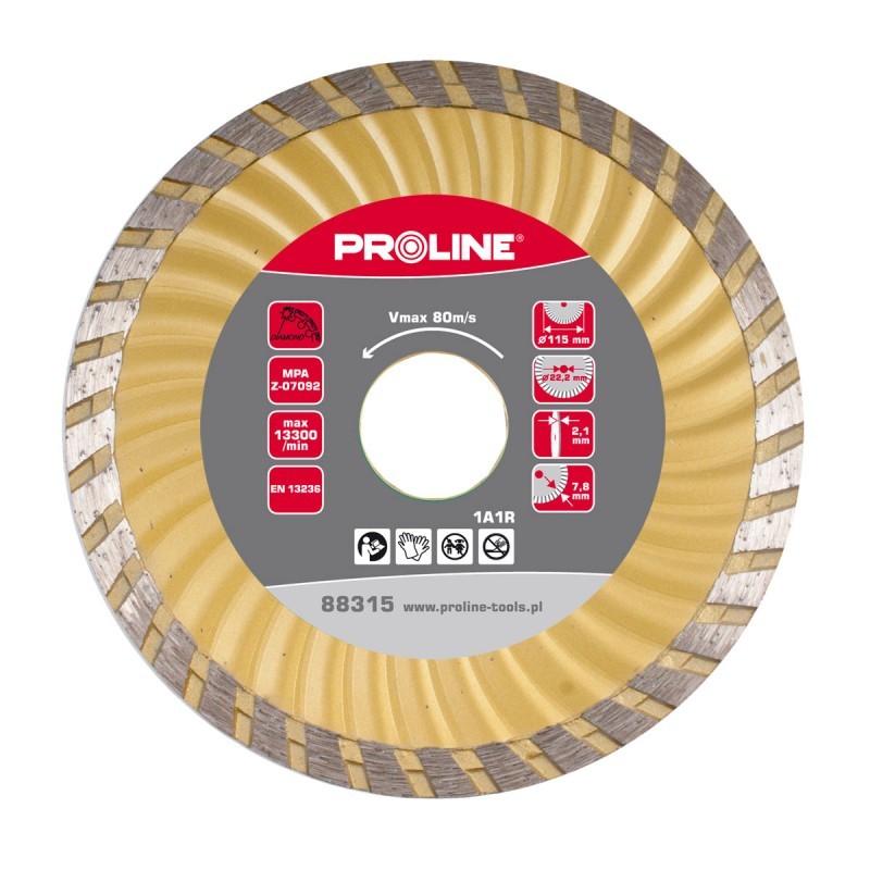 DISC DIAMANTAT TURBO CANELAT SUPER DUR 115MM