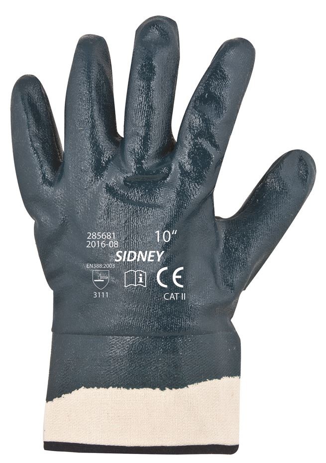 Manusi de protectie imersate in nitril SIDNEY