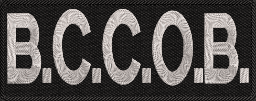 EMBLEMA - POLITIA ROMANA VESTA DIRECȚIA DE COMBATERE A CRIMINALITĂȚII ORGANIZATE (  B.C.C.O.B. )