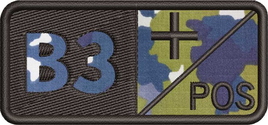 ECUSON GRUPA SANGUINA B3 POZITIV - COMBAT AVIATIE