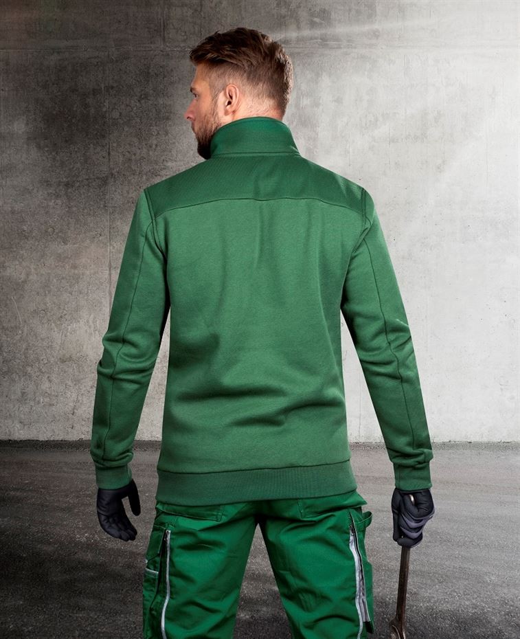 HANORAC de lucru M007 verde fleece H5943 
