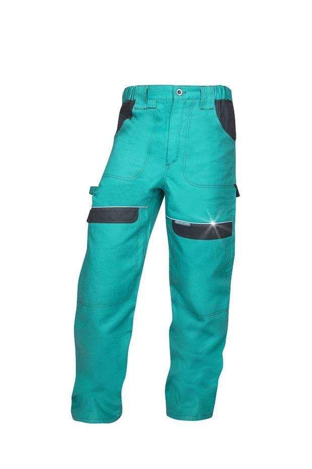 Pantaloni de lucru PROFESIONALI COOL TREND verde H8104