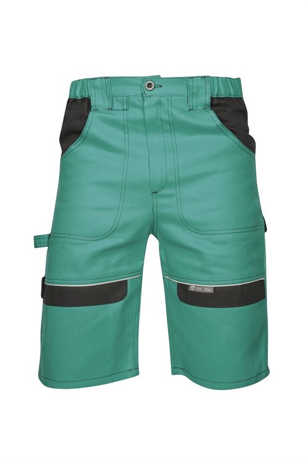 Pantaloni scurti de lucru PROFESIONALI COOL TREND verde deschis H8181 