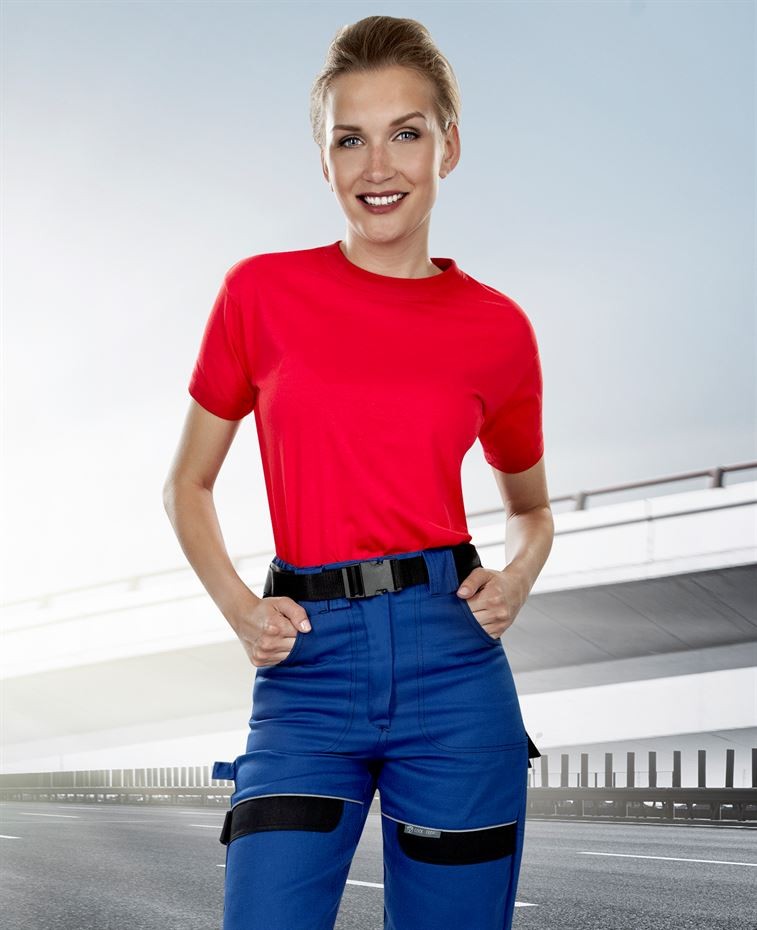 Pantaloni de lucru PROFESIONALI COOL TREND WOMAN albastru-negru H8191