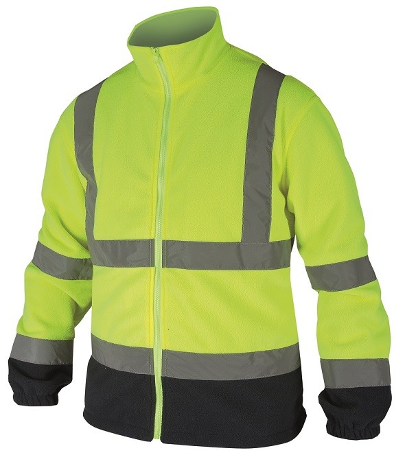 Hanorac HV  REF 401 cu maneca lunga galben