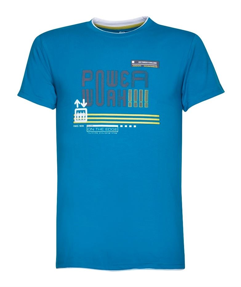 Tricou 4TECH POWERWORK albastru - H9330