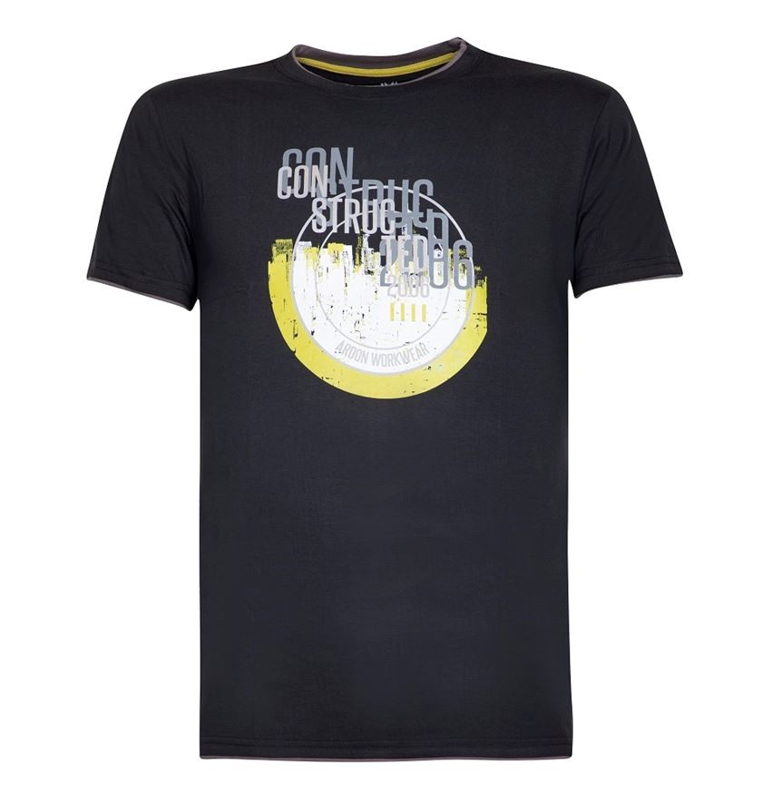 Tricou 4TECH CONSTRUCT negru - H9334