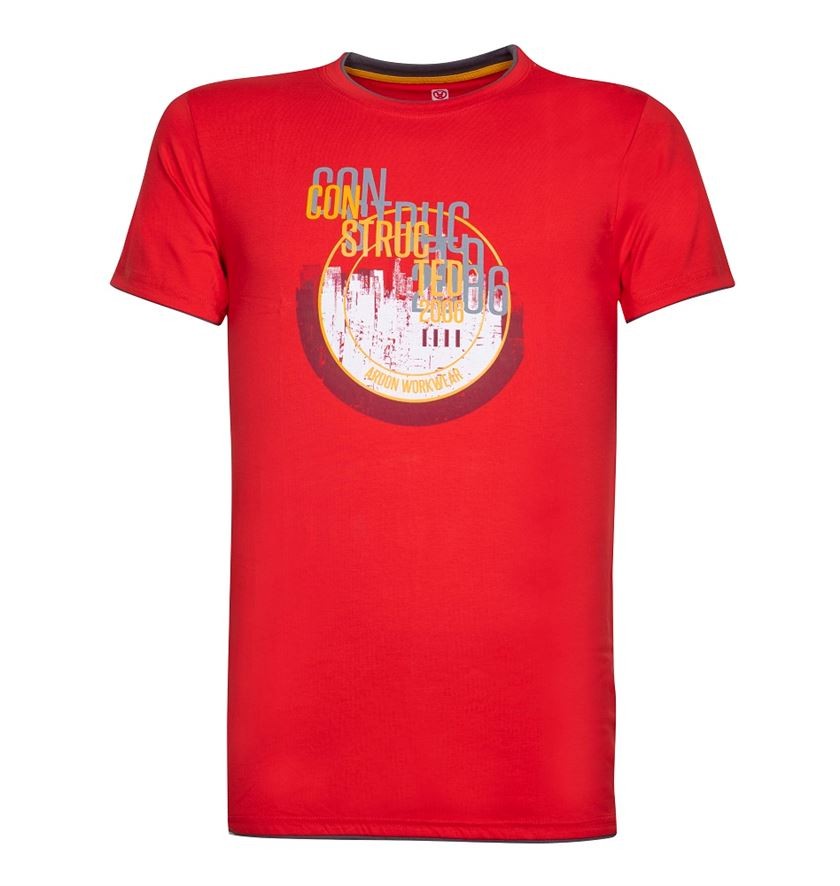 Tricou 4TECH CONSTRUCT roșu - H9336