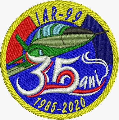 Emblema AVIATIE - IAR 99 ( ANIVERSARA ) - 35 ANI