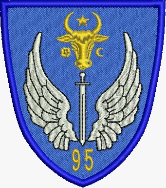 ECUSON / EMBLEMA - Baza 95 ANTIAERIANA
