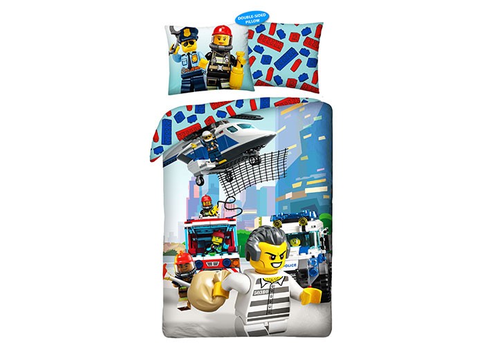 Lenjerie de pat LEGO City (LEG-821)