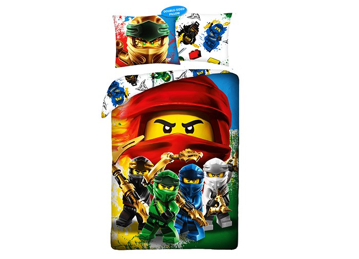 Lenjerie de pat LEGO Ninjago (LEG-895)