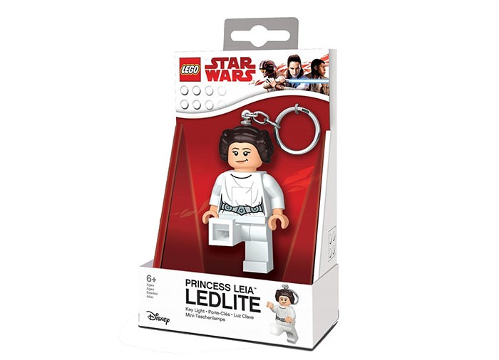 Breloc cu lanterna LEGO Star Wars Prin?esa Leia (LGL-KE109)