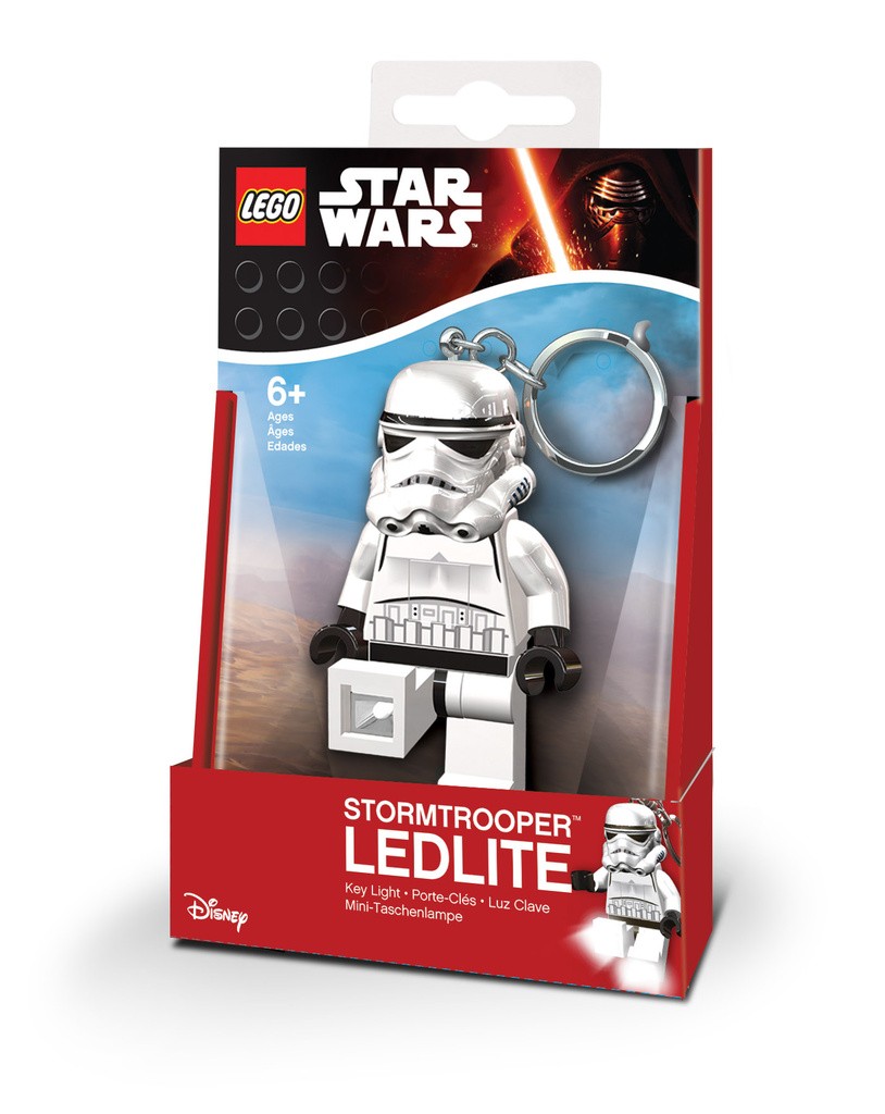 Breloc cu lanterna LEGO Stormtrooper (LGL-KE12)