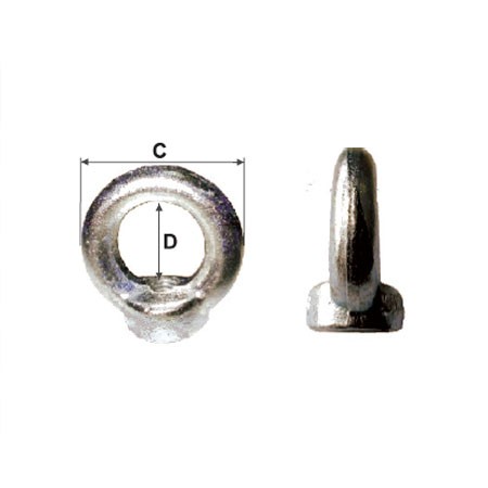 INEL CU PIULITA INCORPORATA M1230MM/50MM