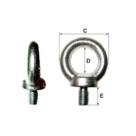 INEL CU SURUB INCORPORAT M1230MM/50MM