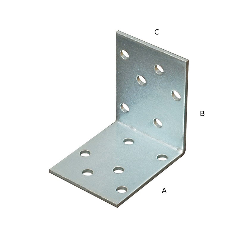 COLTAR PERFORAT 2/20X40X40MM (5MM)