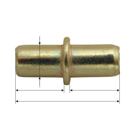 SUPORT POLITA ROTUND CU GULER 5X7MM5X17MM