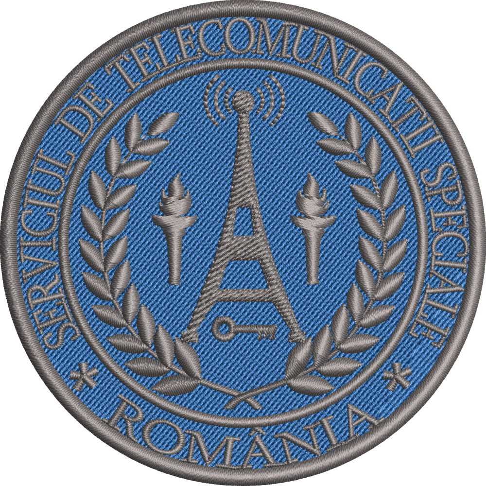 EMBLEMA SERVICIUL DE TELECOMUNICATII SPECIALE - STS 