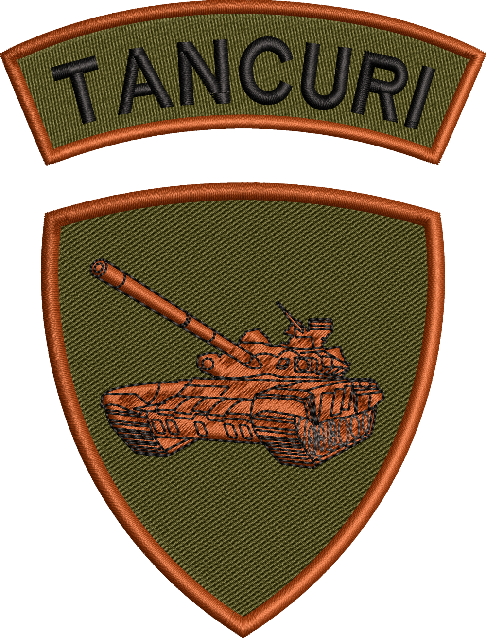 ECUSON / EMBLEMA - TANK + ECUSON 