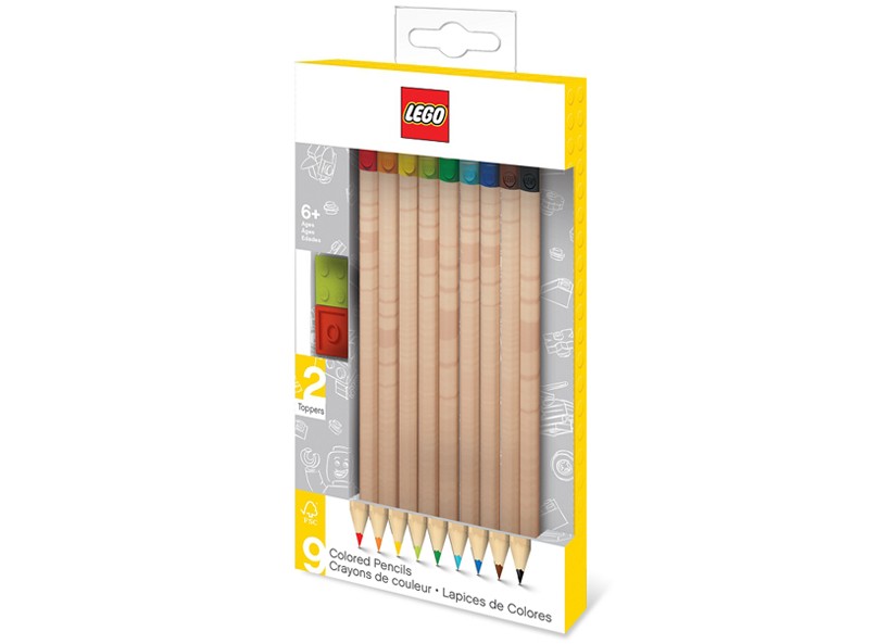 Set 9 creioane colorate LEGO  (51515)