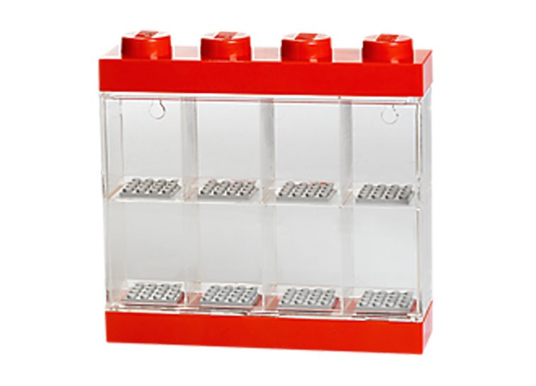 Cutie rosie pentru 8 minifigurine LEGO (40650001)