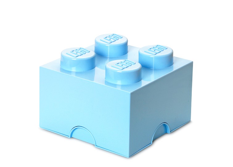 Cutie depozitare LEGO 2x2 albastru deschis (40031736)