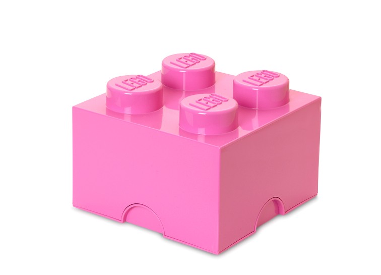 Cutie depozitare LEGO 2x2 roz (40031739)