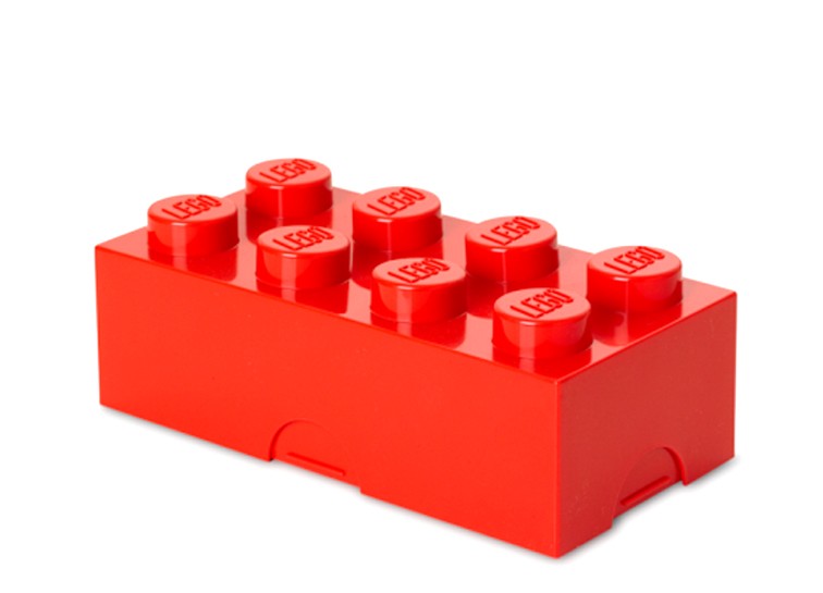 Cutie sandwich LEGO 2x4 rosu (40231730)