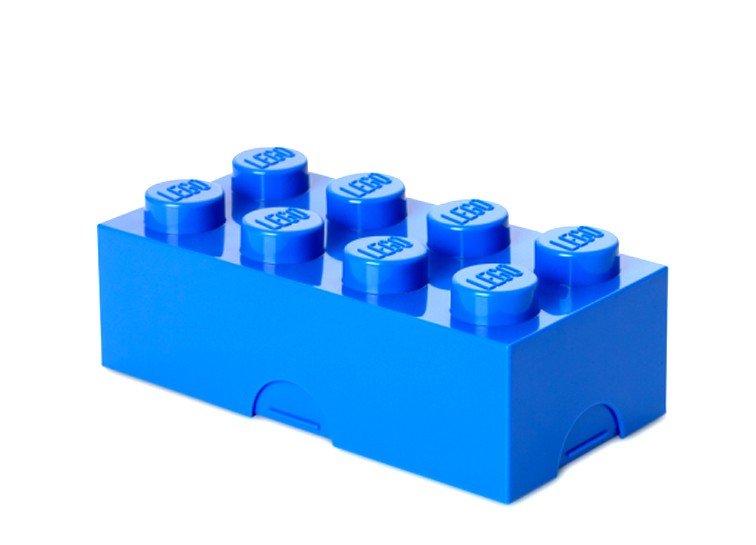 Cutie sandwich LEGO 2x4 albastru (40231731)