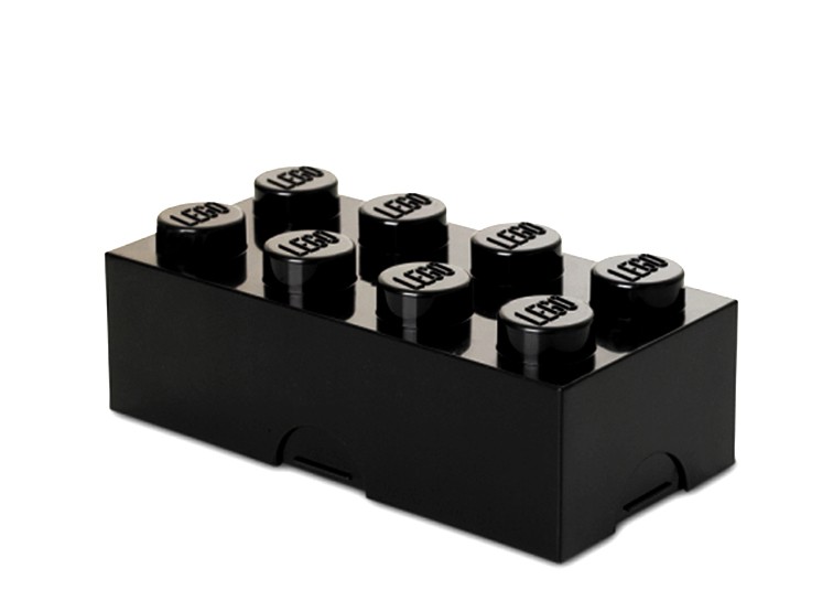 Cutie sandwich LEGO 2x4 negru (40231733)