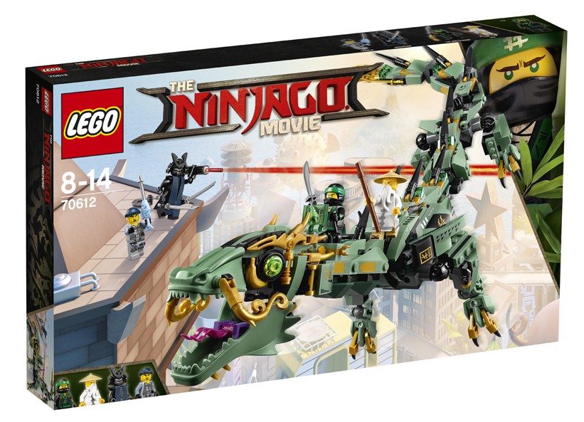 Robotul-balaur Ninja Verde (70612)