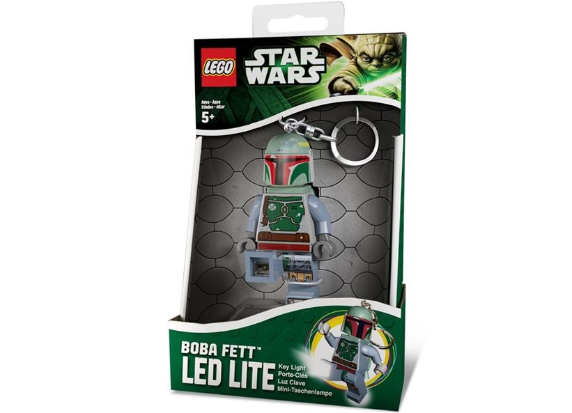 Breloc cu lanterna LEGO Boba Fett  (LGL-KE19)