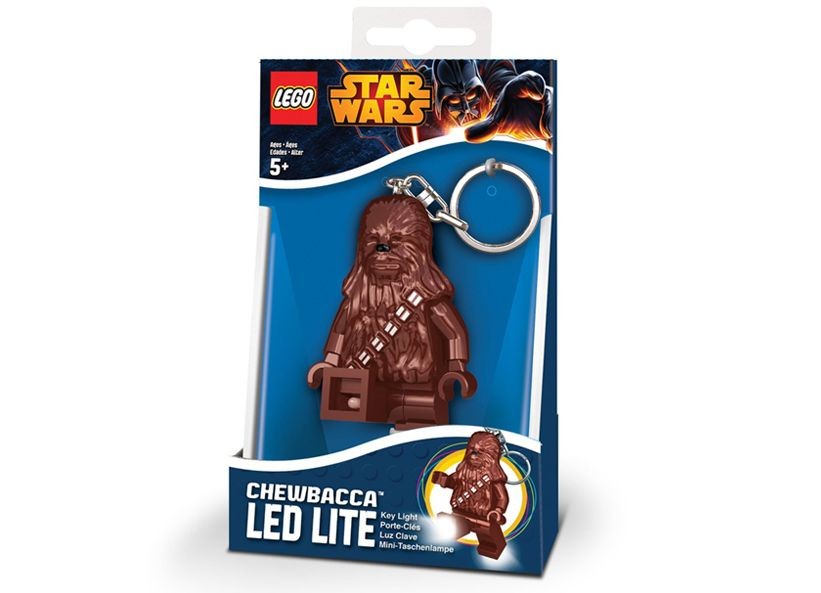 Breloc cu lanterna LEGO Star Wars Chewbacca  (LGL-KE60)