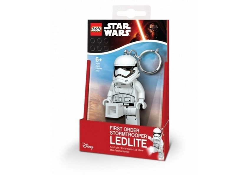 Breloc cu lanterna LEGO First Order Stormtrooper (LGL-KE94)