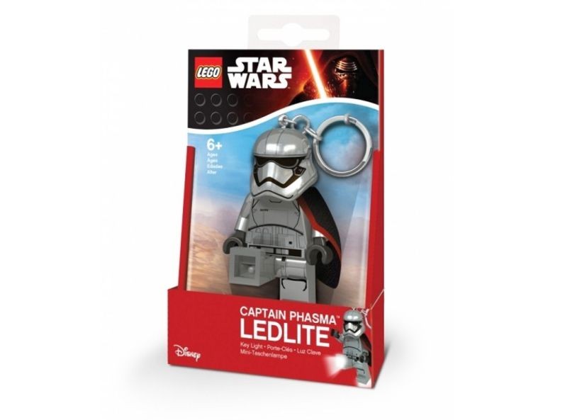Breloc cu lanterna LEGO Star Wars Captain Phasma (LGL-KE96)
