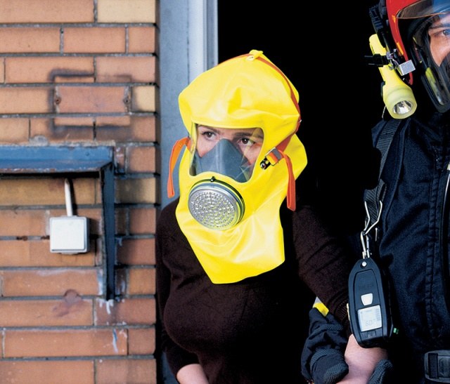 Mască de protecție cu glugă Honeywell S-Cap evacuare 10064644