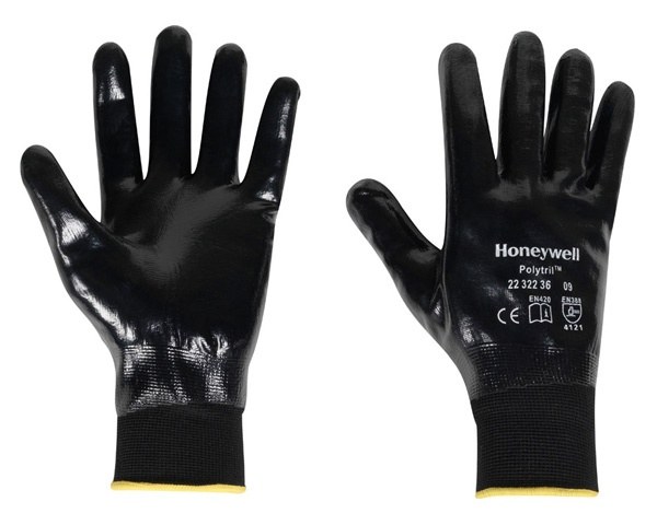 Mănuși protecție Honeywell Polytril Top imersate nitril 2232236