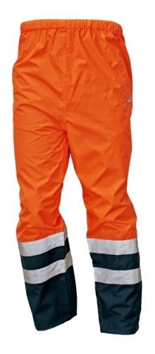 Pantaloni reflectorizanți impermeabili Epping portocalii 303519