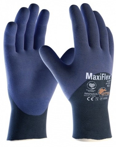 Mănuși de protecție ATG MaxiFlex Elite 34-275 nitril A3102