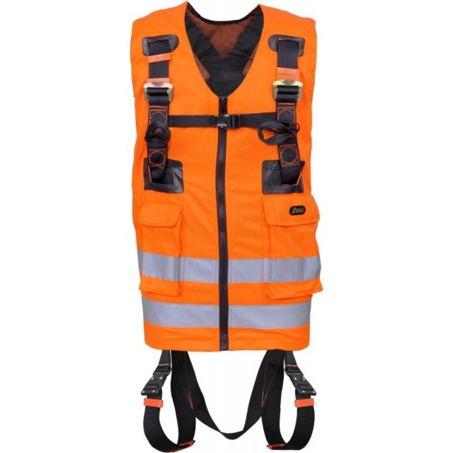 Ham siguranță vestă Kratos Safety 2 puncte portocaliu FA1030300