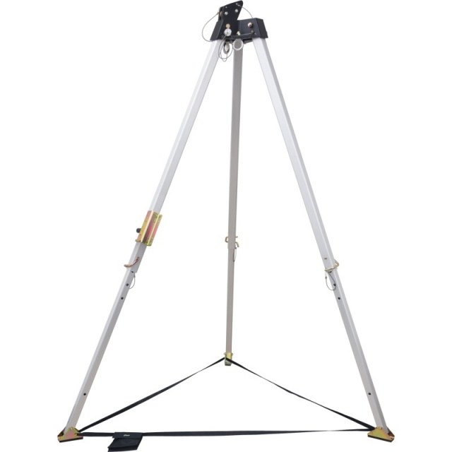 Trepied salvare aluminiu Kratos Safety H 1,9-2,9 m ATEX FA6000200