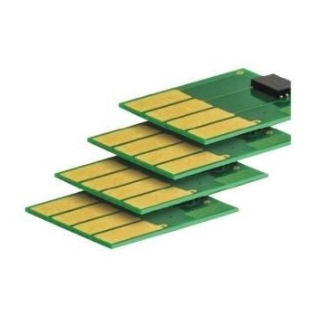 Chip compatibil cu Lexmark CS417, CS517 yellow