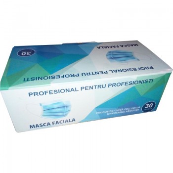 Masti de protectie, cutie cu 30 buc., ambalate individual