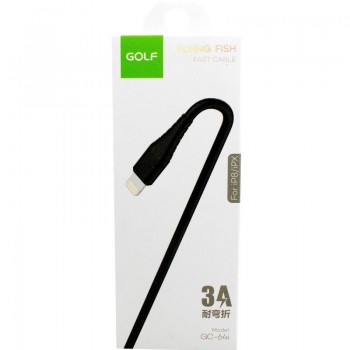 Cablu USB la USB Lightning  fast charging negru