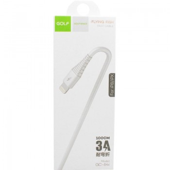 Cablu USB la USB Lightning  fast charging alb