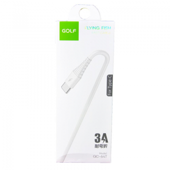 Cablu USB la USB tip C fast charging alb
