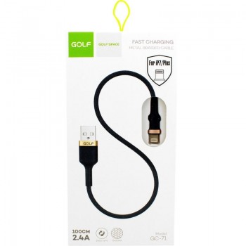 Cablu USB la USB Lightning  fast charging albastru